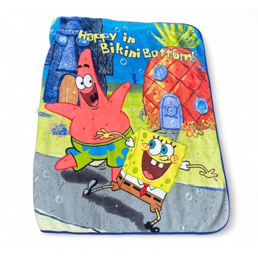 Vintage SpongeBob throw blanket